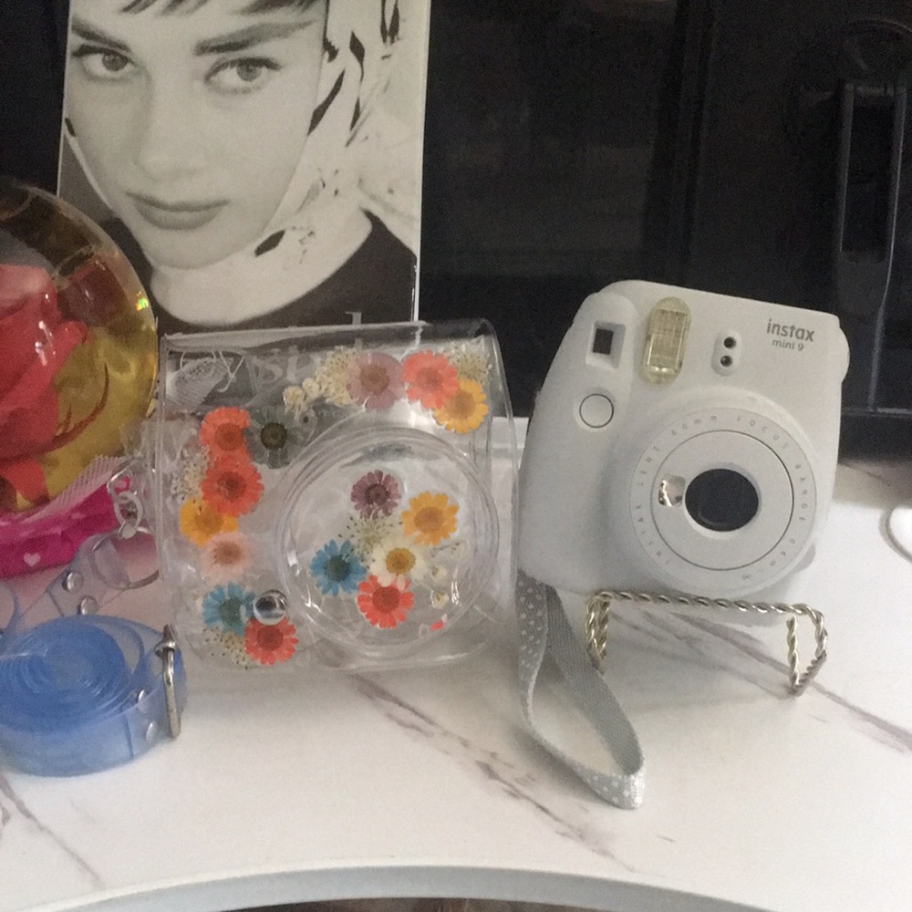 Brand new instax mini9 camera.